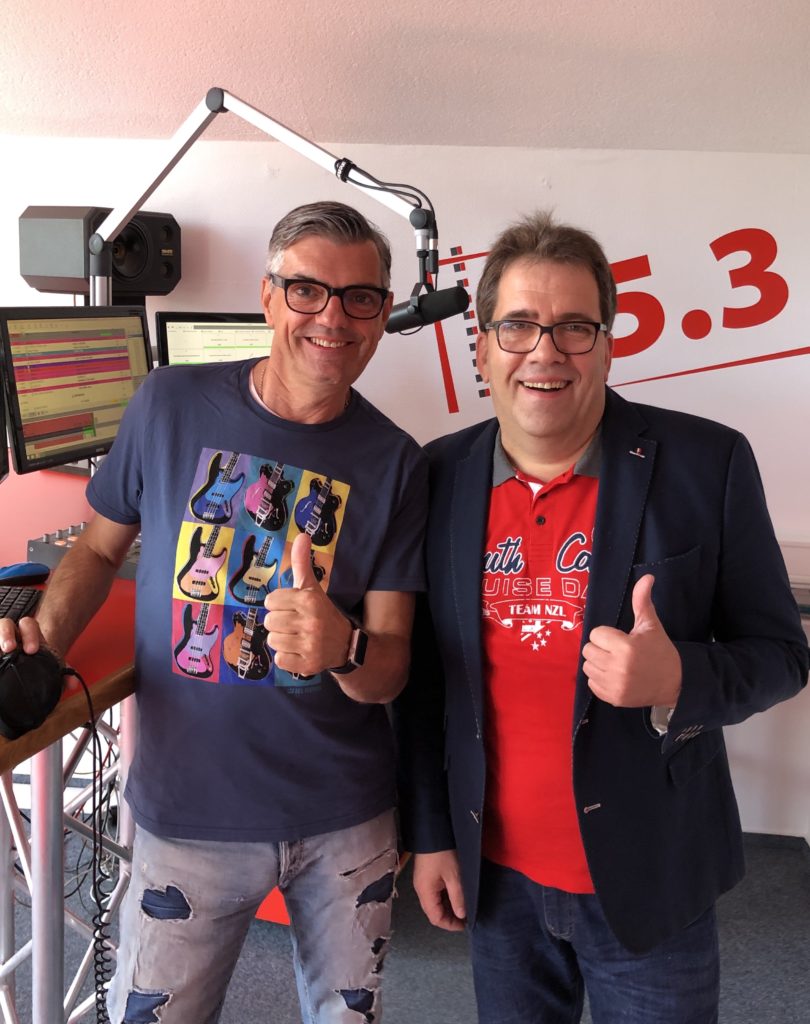 Axel Herrig zu Gast bei Radio BHeins mit Hartmut Behrenwald